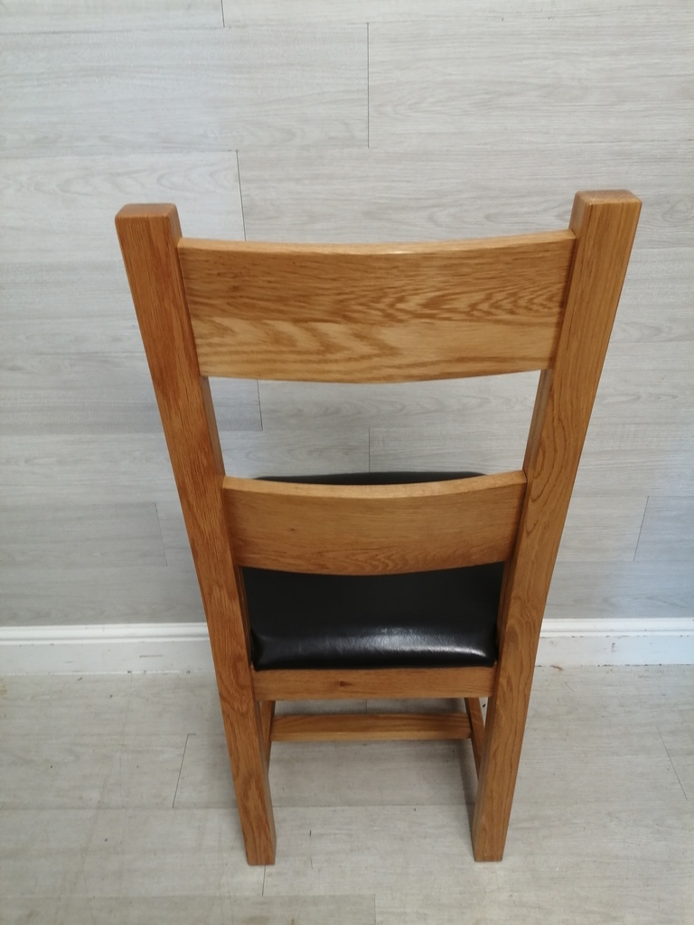 quality set of six  oak chairs