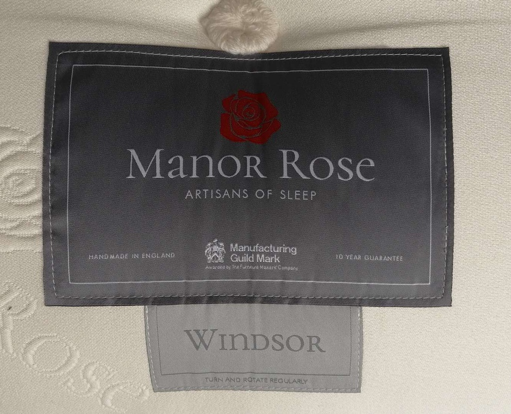 3ft MANOR ROSE ‘WINDSOR’ Pocket Spring Mattress