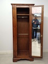 DUCAL Pine Single Wardrobe