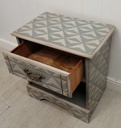 LOVELY PAINTED PINE BEDSIDE unit