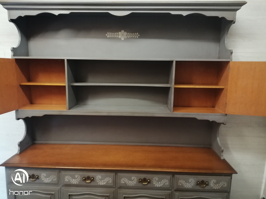 LARGE STAG painted dresser