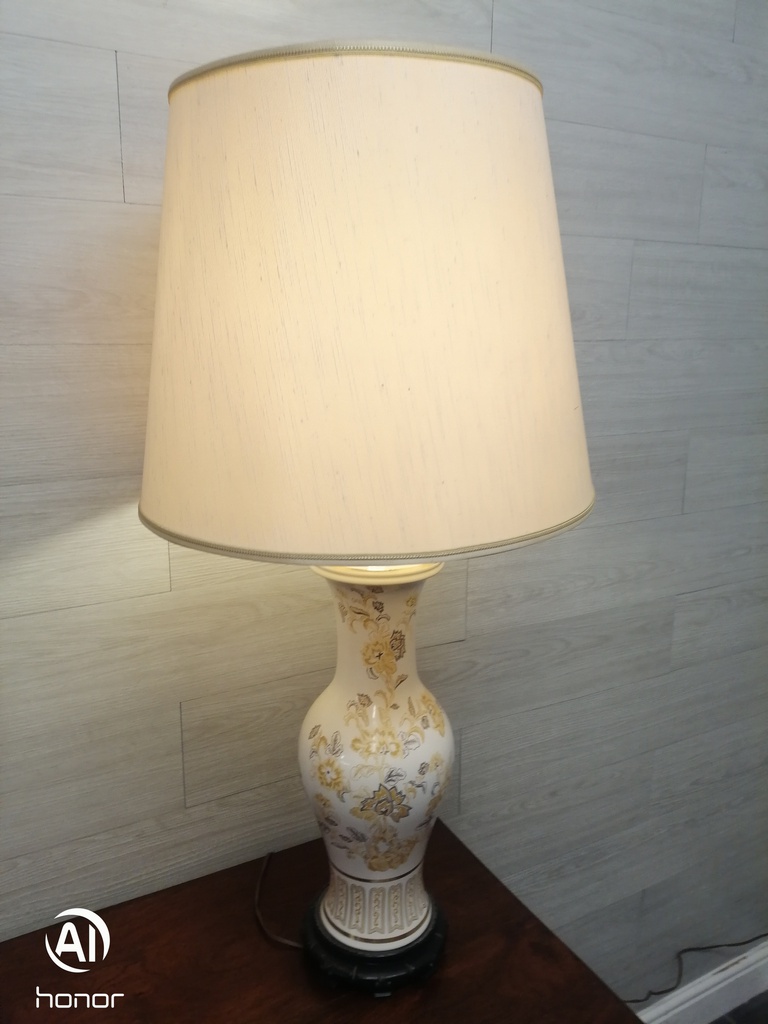 LOVELY PAIR OF TALL LAMPS