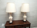 LOVELY PAIR OF TALL LAMPS