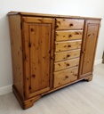 DUCAL Pine Combi Wardrobe