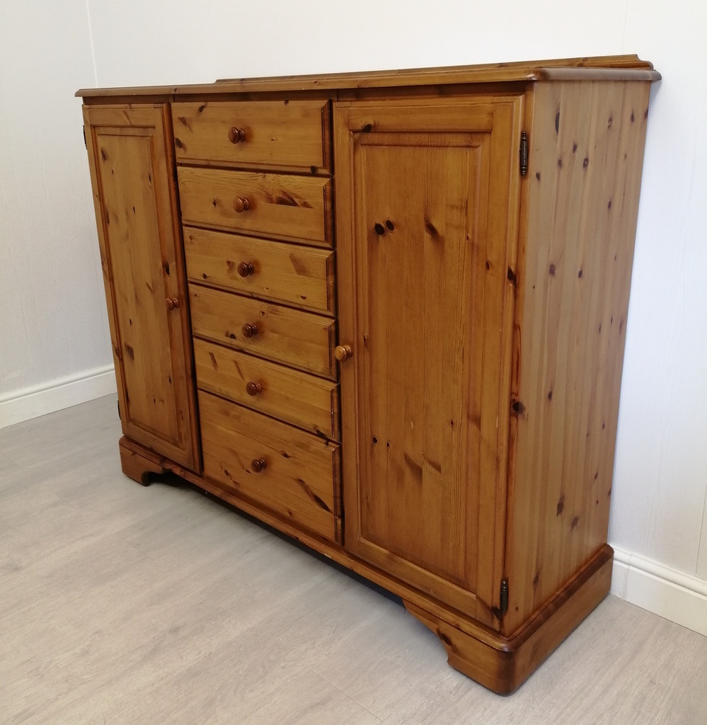 DUCAL Pine Combi Wardrobe