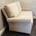 Lovely two seater cream sofa
