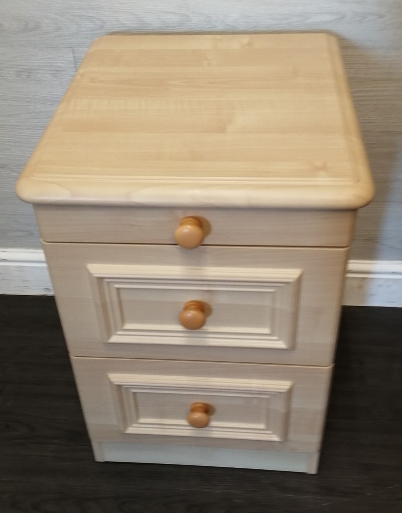 Two drawer bedside