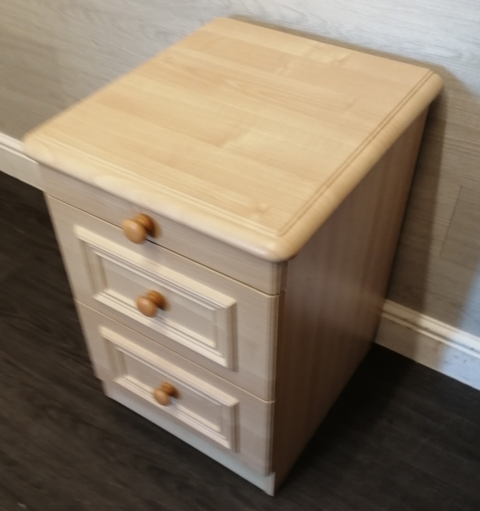 Two drawer bedside