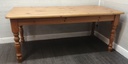 6FT SOILD PINE DINING TABLE