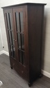 GLAZED FRONTED  DISPLAY / STORAGE CUPBOARD