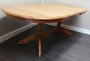 Ikea Oval Pine Extending Dining Table