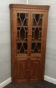 Part Glazed Solid Pine Corner Unit