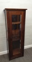 Lovely dark wood slim line display unit
