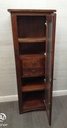 Lovely dark wood slim line display unit