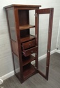 Lovely dark wood slim line display unit