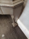 Stunning painted corner  glazed fronted display unit