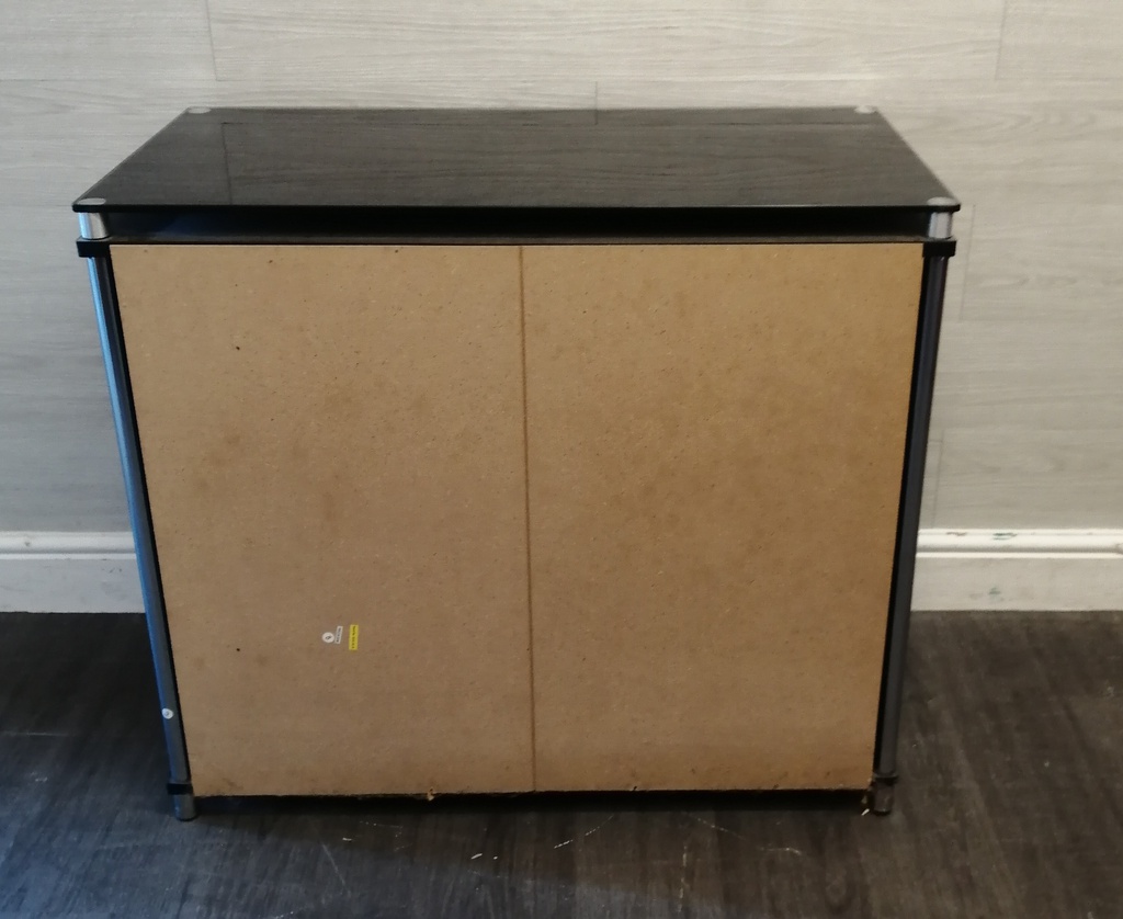 Black neat  sideboard / tv stand