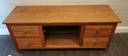 Quality oak TV unit
