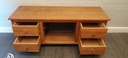 Quality oak TV unit