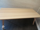 Large Ikea Solid Wood Dining Table