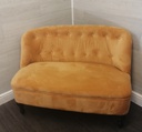 Neat stunning yellow cocktail sofa