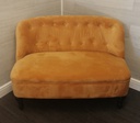 Neat stunning yellow cocktail sofa