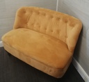 Neat stunning yellow cocktail sofa