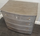 MARIE ANTOINETTE STYLE FOUR DRAWER CHEST