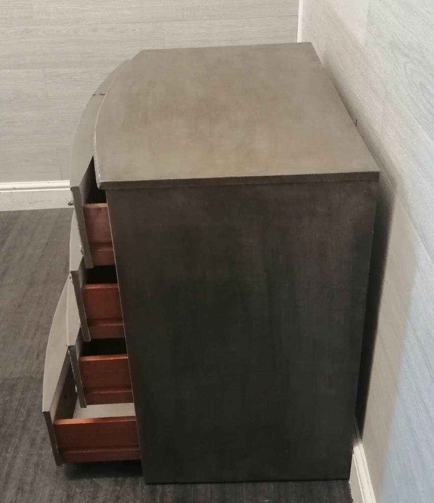 MARIE ANTOINETTE STYLE FOUR DRAWER CHEST