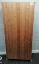 SOLID PINE CUPBOARD BASE BOOKCASE