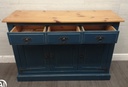 Shabby Chic Blue Painted Sideboard