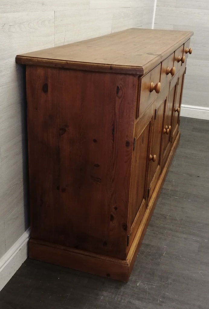 Quality Large Pine Sideboard