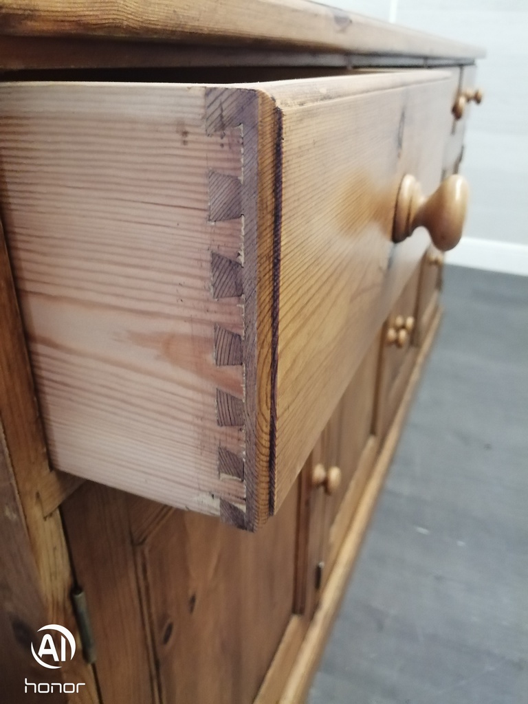 Quality Large Pine Sideboard