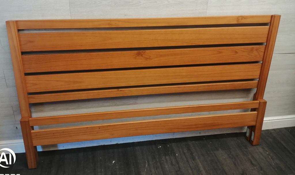6FT PINE BED FRAME