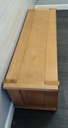 QUALITY OAK TV BENCH/STAND
