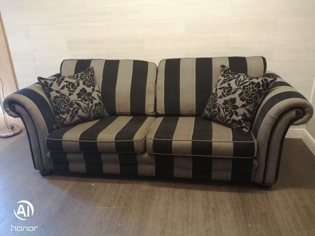 LOVELY LARGE THREE SEATER SOFA