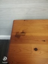 Single pine bedside