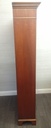 MAHOGANY REPRO DARK WOOD BOOKCASE