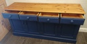 Quality painted solid pine large sideboard