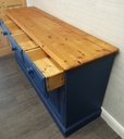 Quality painted solid pine large sideboard