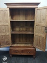 Lovely large solid hardwood cupboard
