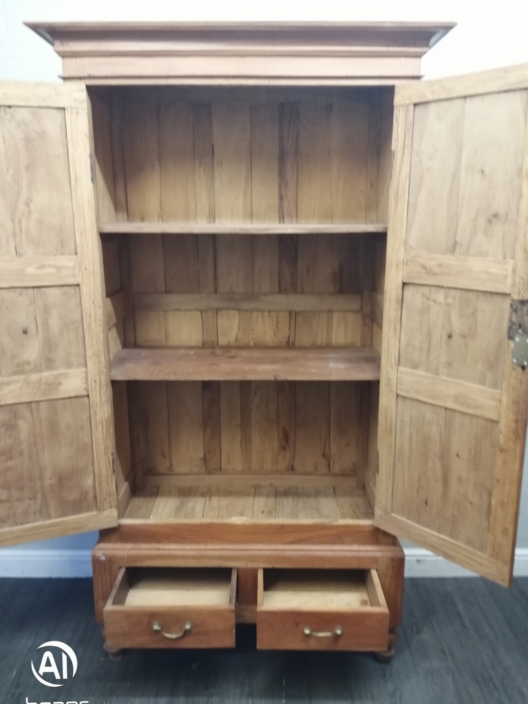 Lovely large solid hardwood cupboard