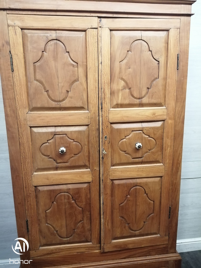 Lovely large solid hardwood cupboard
