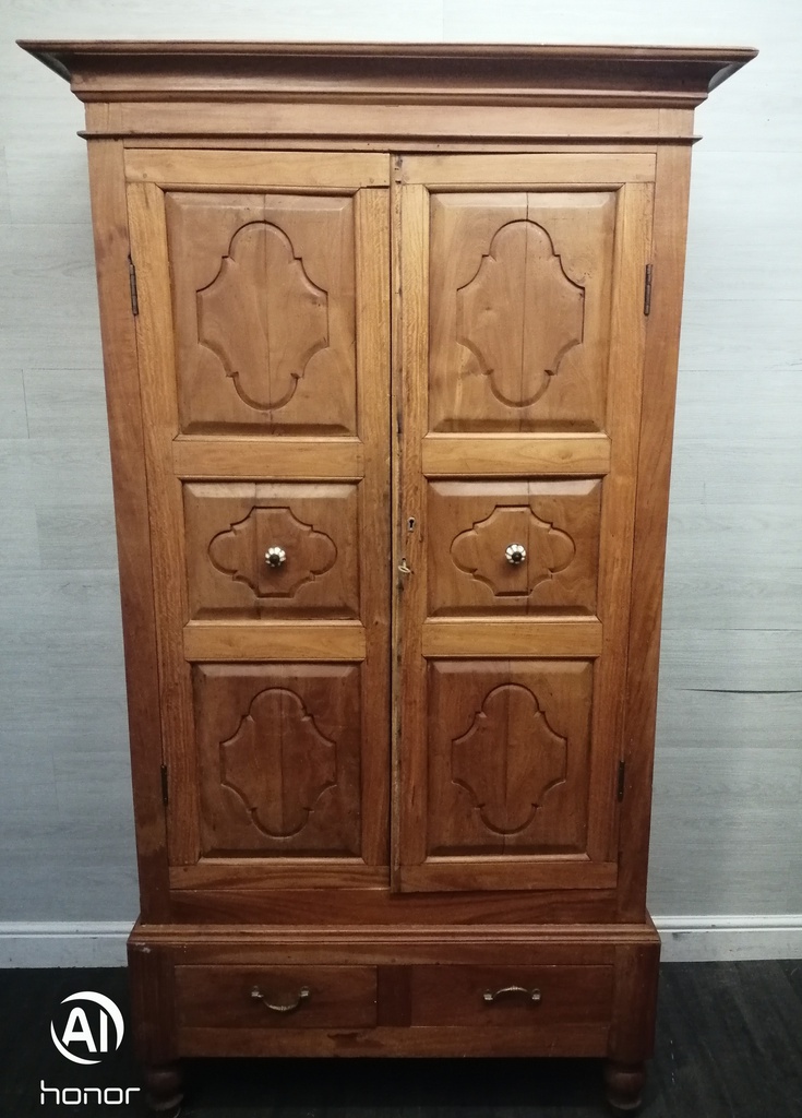 Lovely large solid hardwood cupboard