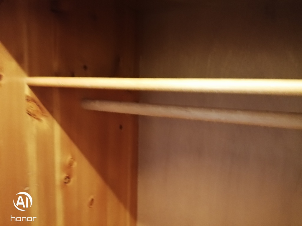 QUALITY DOUBLE PINE WARDROBE