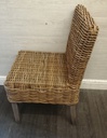 Four x Wicker Dining Chairs