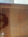 Lovely neat repro mahogany chest of five drawers