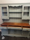 GREAT LARGE  PAINTED PINE DRESSER