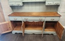GREAT LARGE  PAINTED PINE DRESSER