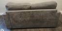 Grey two seater sofa